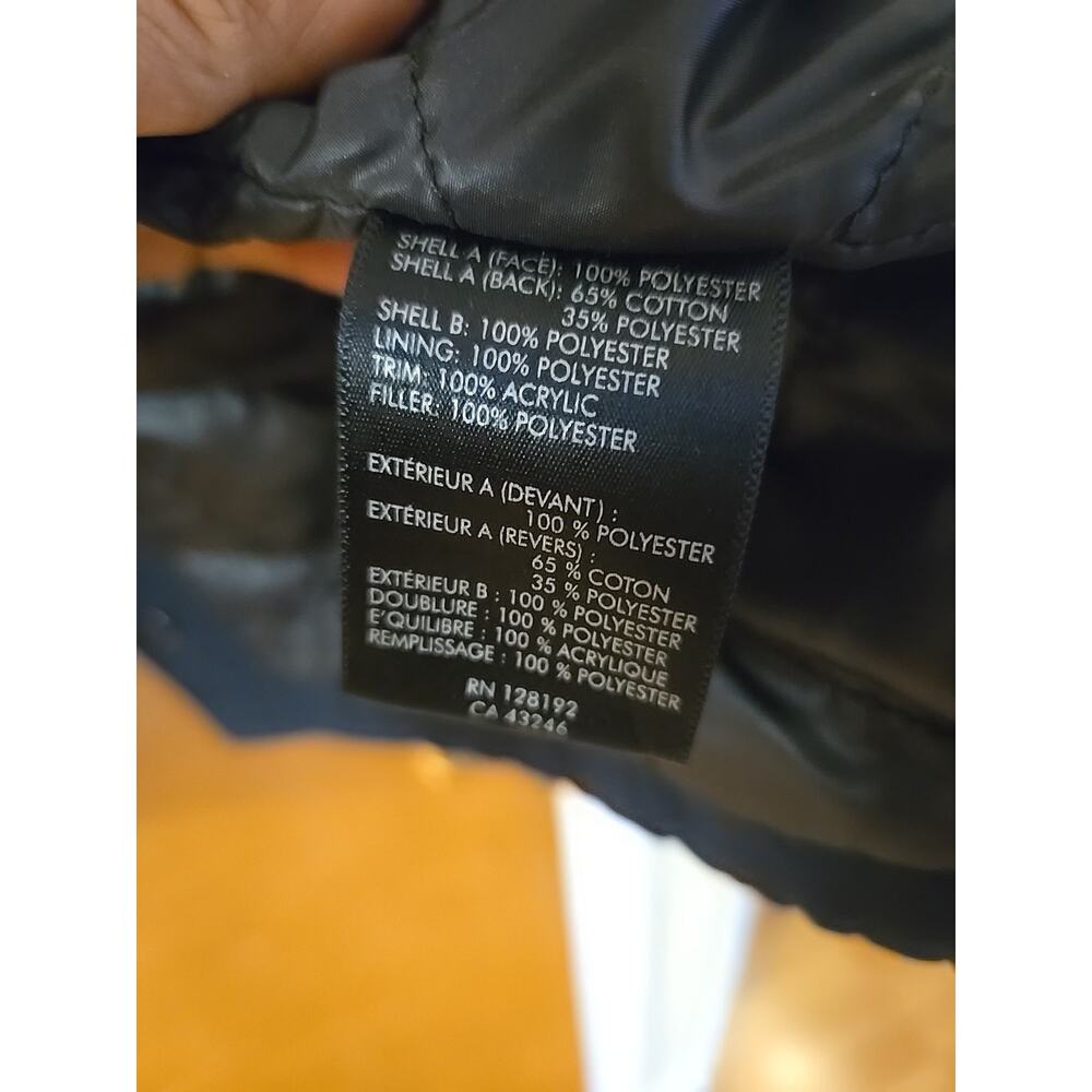 Tumi Tech Men’s Jacket Medium T Tech High Performance Full Zip Winter Coat Blue View 4